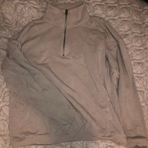 American Eagle Light-purple Quarter-zip